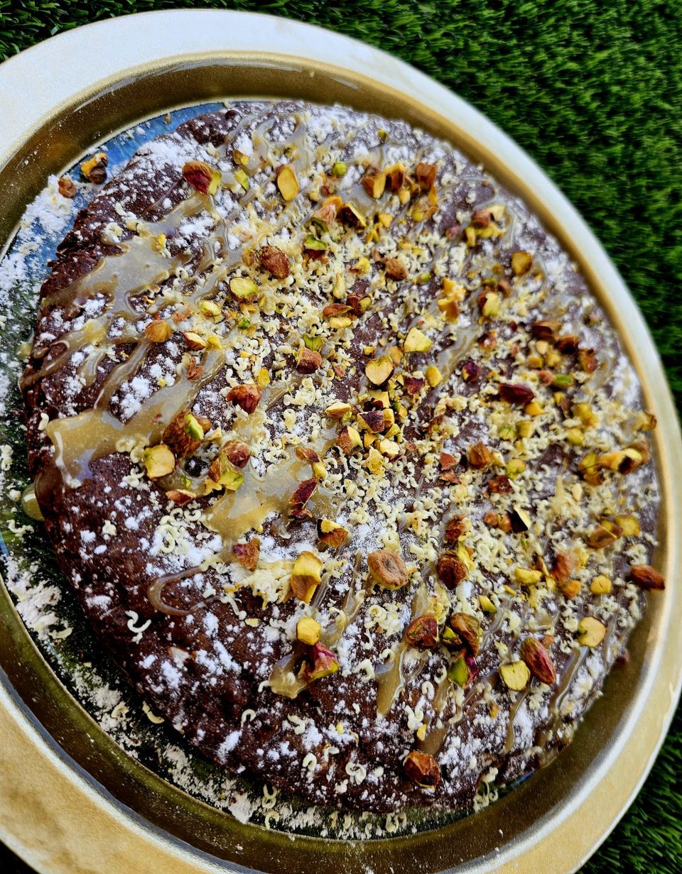 תמונה: עוגת בראוניז שוקולד