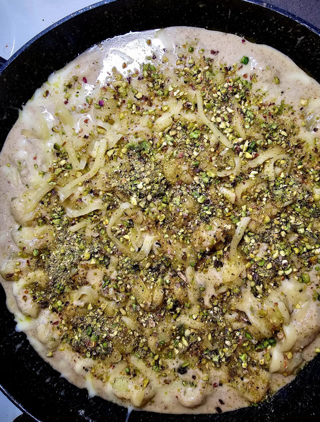 ניוקי שמנת פיסטוק