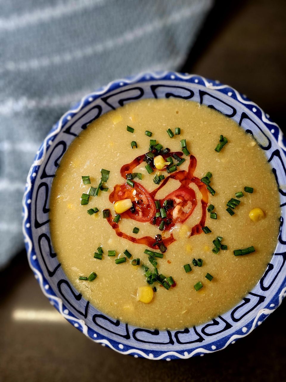 תמונה: מרק תירס